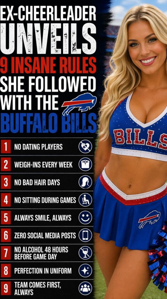 Ex-Buffalo Bills Cheerleader Reveals 9 Shocking Rules of the Buffalo Jills