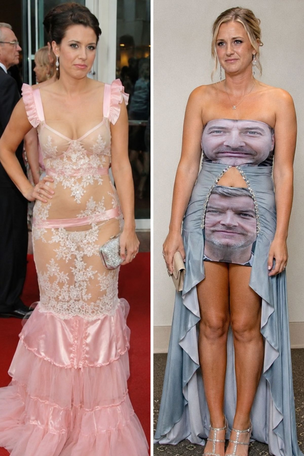 funny ugly dresses and fashion fails shared online featuring bizarre clothing designs awkward fits and outrageous outfit disasters from social media groups